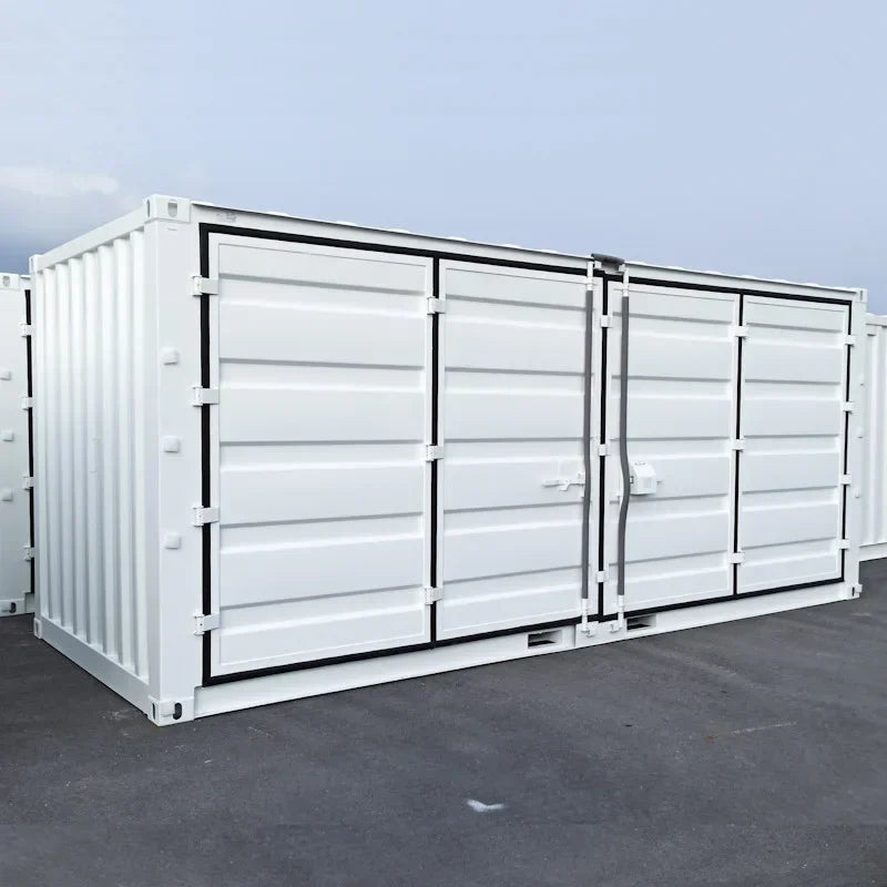 NEUER 20-FUSS-LAGERCONTAINER MIT OFFENEN SEITEN